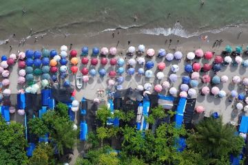 Jumlah kunjungan wisatawan selama libur Lebaran di Pariaman