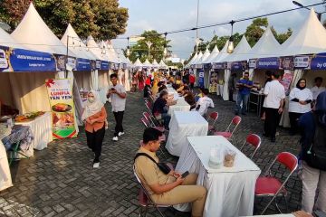 62 pelaku UMKM kuliner ramaikan Pasar Takjil Ramadhan di Kota Semarang