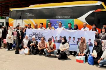 Peserta mudik gratis Kalteng juga dapat layanan cek kesehatan gratis