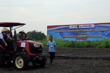 Polri tanam jagung kuartal I di Sumsel untuk dukung program MBG