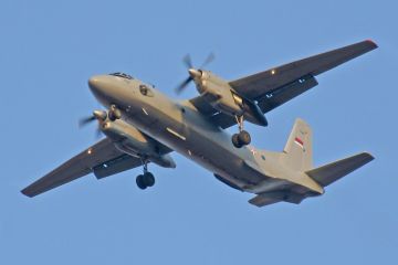 Pesawat militer An-26 Rusia jatuh di Krimea, 29 orang tewas