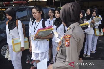 Seleksi calon anggota Polri di Ciamis