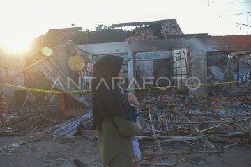 Kebakaran SPBE Cimuning Bekasi