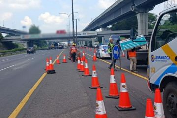 Jasamarga hentikan contraflow di Tol Jakarta-Cikampek pada Jumat siang