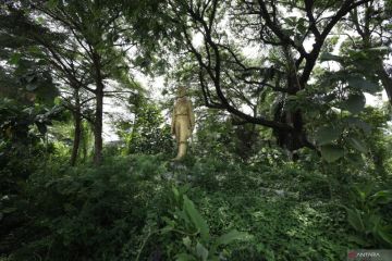 Alun alun Kota Kediri mangkrak