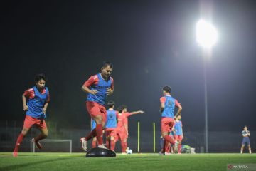 Latihan Timnas Indonesia U-17 jelang Piala AFF 2026