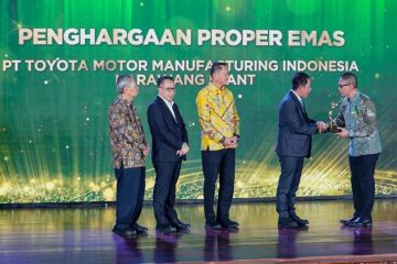 Menuju Industri Berkelanjutan TMMIN Raih Peringkat Emas dan Hijau Serta Predikat Green Leadership Utama CEO