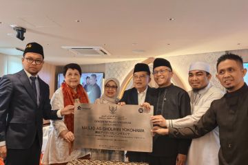 Jusuf Kalla resmikan masjid di Yokohama perkuat peran umat