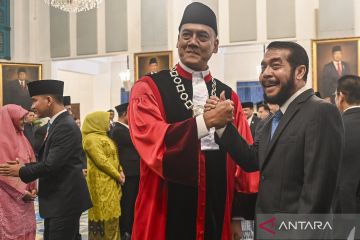 MK gelar purnabakti dan penyambutan hakim konstitusi baru sore ini