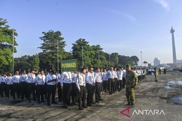 Perkuat disiplin pelayanan publik, Kemhan kirim ASN ke enam Pusdik TNI untuk Latsarmil Komcad