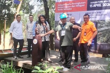 Wamen PU resmikan alat deteksi banjir berbasis komunitas