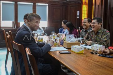 Dirut LKBN ANTARA terima kunjungan Dubes Rusia