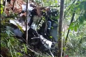 Kemenhub: Pilot, engineer, 6 penumpang heli jatuh di Sekadau meninggal