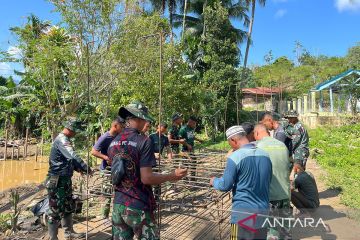TNI bangun Jembatan Garuda untuk buka isolasi warga Aceh Tengah