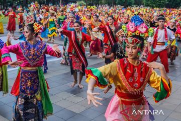 TMII rayakan HUT ke-51, hadirkan 1.000 penari untuk pecahkan rekor MURI