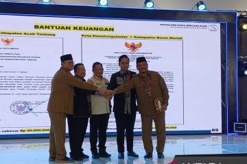 Delapan daerah di Sumut hibahkan TKD Rp260 miliar bantu bencana di Aceh