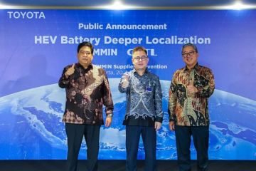 Toyota-CATL kerja sama pengembangan baterai mobil elektrifikasi di RI