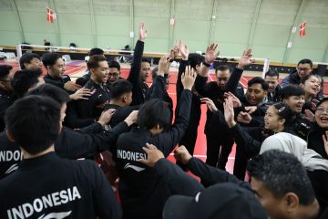 Simulasi mini tutup pemusatan latihan tim jelang Thomas & Uber Cup