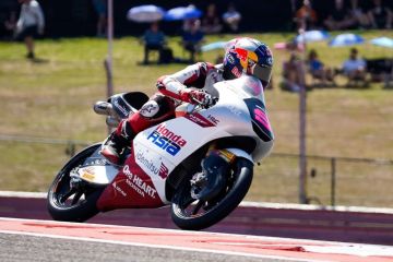 Veda Ega di urutan ke-21 pada FP2 Moto3 GP Italia