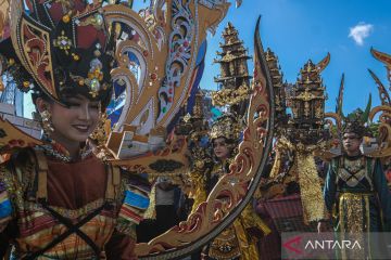 Karnaval budaya HUT Ke-62 Sultra