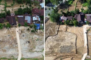 Rehabilitasi sawah rusak pascabencana di Padang