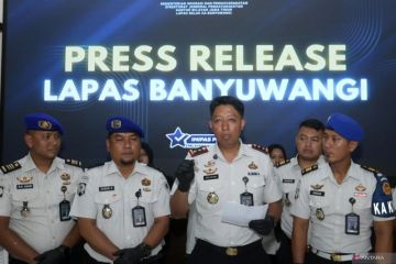 Penggagalan penyelundupan narkoba di Lapas Banyuwangi