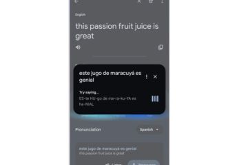 Google Translate mungkinkan pengguna latih pengucapan kata dan frasa