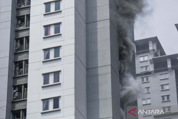 Kebakaran di Apartemen Mediterania