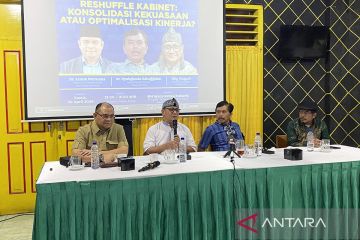 Pengamat: Prabowo "reshuffle" kabinet untuk konsolidasi kekuatan