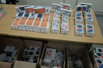 Bea dan Cukai Batam gagalkan dugaan penyelundupan 337 ponsel pintar