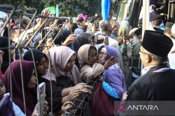 Pelepasan jamaah calon haji di Ciamis