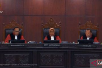MK gelar sidang pendahuluan uji materi UU Parpol oleh PBB