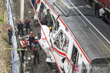 Polisi ungkap perkembangan pemeriksaan saksi kecelakaan KA di Bekasi