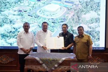 Bupati Gianyar teken MoU dengan KPU perkuat transparansi pemilu