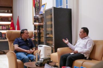 Temui Moeldoko, Dudung bahas strategi kawal program prioritas