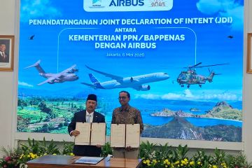 Bappenas: JDI dengan Airbus perkuat industri kedirgantaraan Indonesia