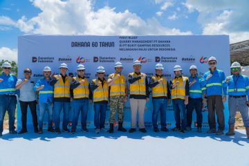 First Blast Quarry Management PT Dahana di Buton Tandai Langkah Strategis Menuju &ldquo;Sixty to Infinity&rdquo;