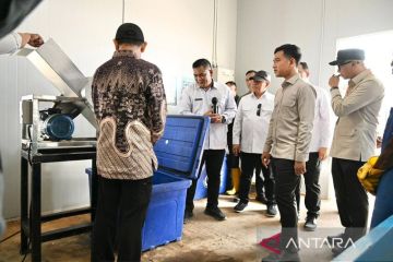 Gibran tinjau fasilitas dan kesiapan Kampung Nelayan di Lampung Timur
