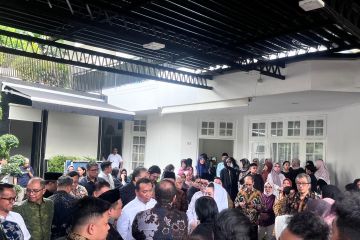 Jenazah Anggota BPK Haerul Saleh telah diberangkatkan dari rumah duka