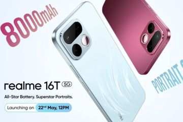 Realme 16T dikonfirmasi bakal debut pada 22 Mei 2026