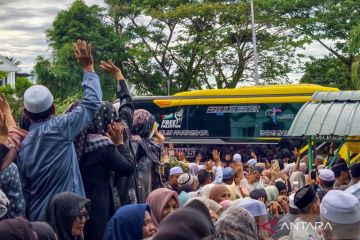 Hoaks! Foto bus jemaah haji Indonesia terjun ke jurang pada Mei 2026