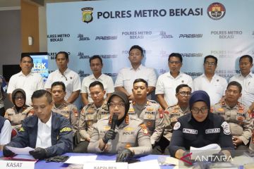 Polisi tangkap 25 pelaku curanmor dan pencurian rumah kosong di Bekasi
