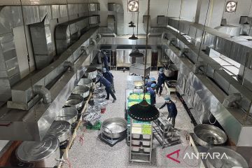 Standar tinggi dapur katering Makkah: Menjaga autentisitas masakan Indonesia di tengah padatnya jadwal haji