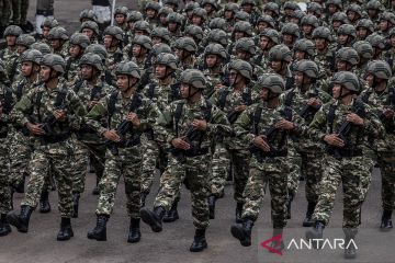 Lulus Latsarmil Rindam Hasanuddin, intip kesiapan 500 ASN Sulsel menjadi Komcad Matra Darat