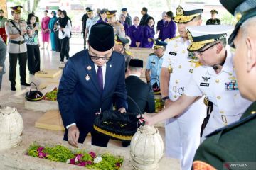 Ziarah makam Presiden Sukarno dalam rangka HUT Lemhanas