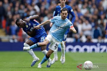 Manchester City rebut gelar juara Piala FA setelah menang 1-0 atas Chelsea