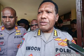 Polda Papua kirimkan 300 personel Brimob pertebal pengamanan di Wamena