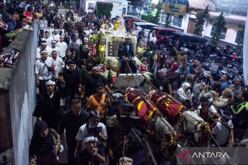 Kirab Panji Mahkota Binokasih jadi puncak perayaan Milangkala Tatar Sunda ke-1357