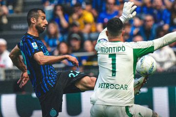 Inter Milan ditahan imbang tim degradasi Hellas Verona dengan skor 1-1