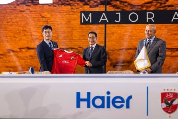 Haier Resmi Jadi Sponsor Utama Al Ahly FC Selama Empat Tahun, Sponsor Utama Kedua Al Ahly